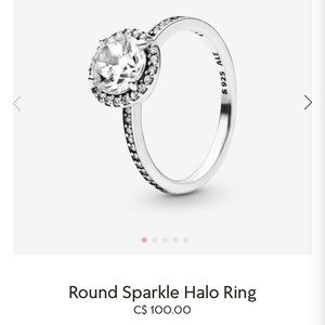 Pandora Halo ring